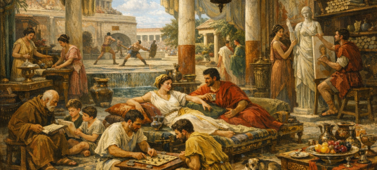 Тест по истории: Быт и досуг древних римлян (5 класс)