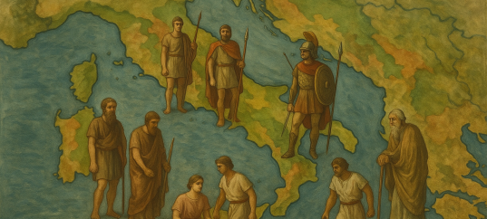 Тест по истории: Население Апеннинского полуострова в начале римской истории (5 класс)