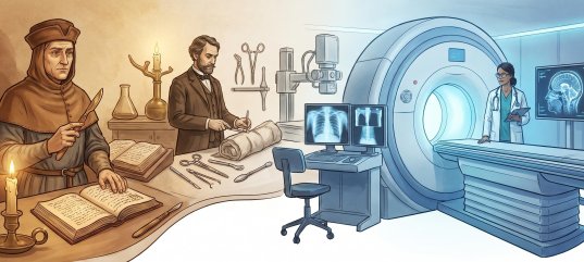 Тест на День медицинского работника: История медицины. От скальпеля к МРТ