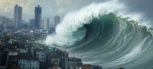 Тест по ОБЖ: Мероприятия по защите от цунами (7 класс)