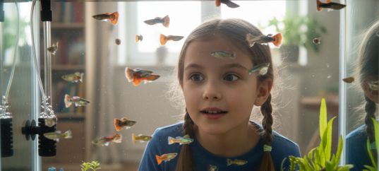 Тест по окружающему миру: Как содержать гуппи (2 класс)