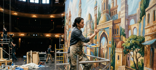 Тест по ИЗО: Художник в театре (3 класс)