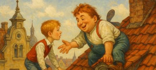 Тест по сказке Линдгрен «Карлсон, который живёт на крыше»