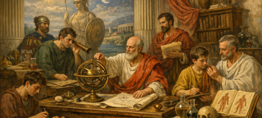 Тест по истории: Развитие наук в Древнем Риме (классы)