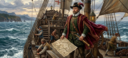 Тест по географии: Как продолжались географические исследования в XVII веке (5-6 класс)