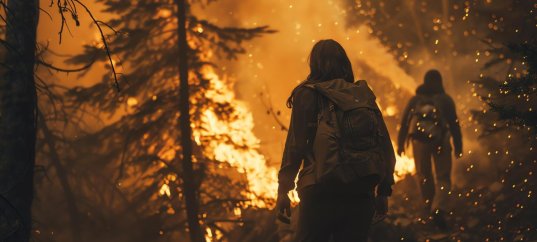 Тест по ОБЖ: Правила безопасности при возникновении лесных и торфяных пожаров (7 класс)