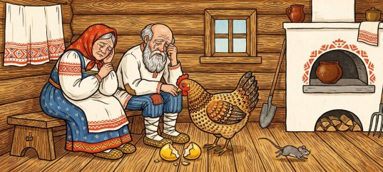 Тест по литературоведению:  Русская народная сказка «Курочка Ряба»