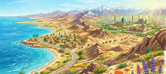 Тест по географии: Азия. От Персидского залива до Ташкента (7 класс)