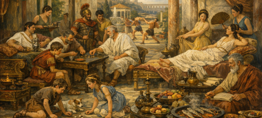 Тест по истории: Досуг римлян в Древнем Риме (5 класс)