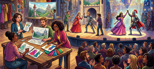 Тест по ИЗО: Спектакль: от замысла к воплощению (8 класс)