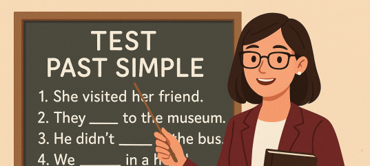 Тест по английскому языку: Past Simple — простое прошедшее время