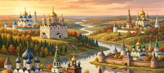 Тест по окружающему миру: Золотое кольцо России (3 класс)