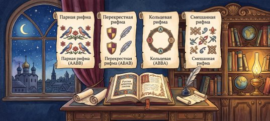 Тест по литературе: Способы рифмовки (5 класс)