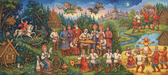 Тест по литературе: Жанры устного народного творчества (5 класс)