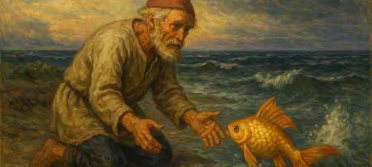 Тест по «Сказке о рыбаке и рыбке» Пушкина