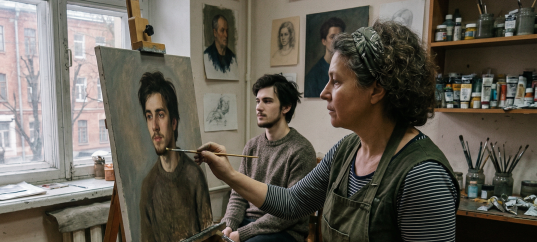 Тест по ИЗО: Вглядываясь в человека. Портрет (6 класс)