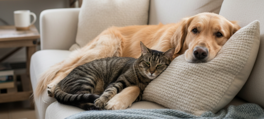 Тест по окружающему миру: Про кошек и собак (2 класс)