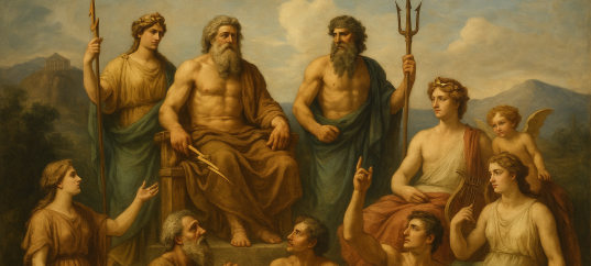 Тест по истории: Древнегреческие боги и люди (5 класс)