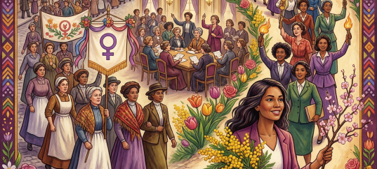 Тест по истории Международного женского дня