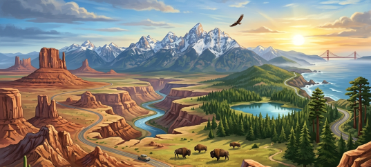 Тест по географии: США. Запад (11 класс)