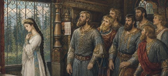 Тест по сказке Пушкина «О мёртвой царевне и о семи богатырях»