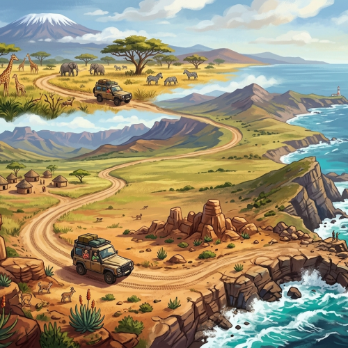 Тест по географии: Африка. Из Танзании к мысу Доброй Надежды (7 класс)