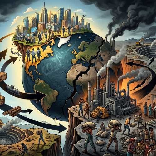 Тест по географии: Теневые стороны международного разделения труда (10 класс)