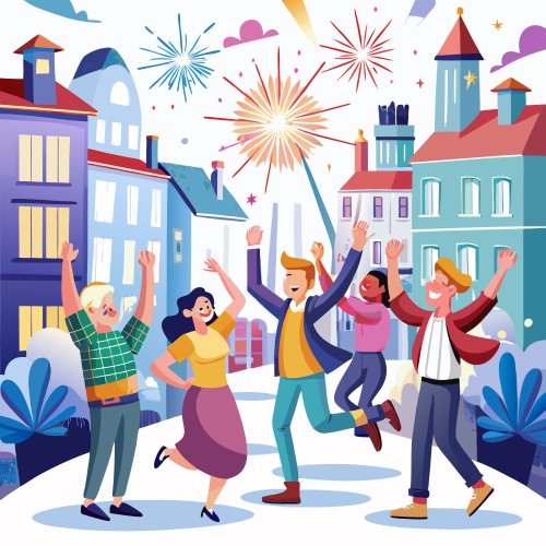 Тест по ИЗО: Праздник в городе (3 класс)