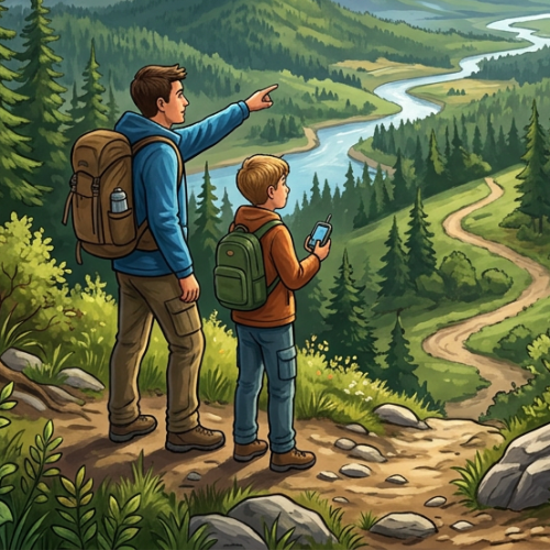 Тест по географии: Ориентирование на местности (5-6 класс)