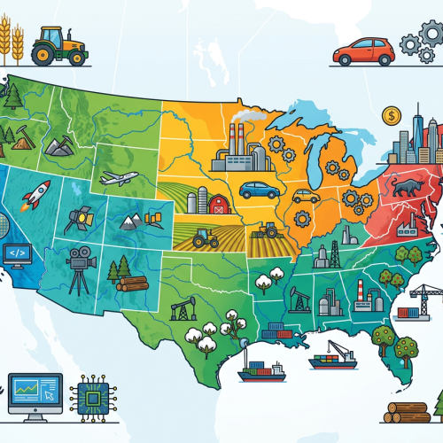 Тест по географии: США. Внутренние различия (11 класс)