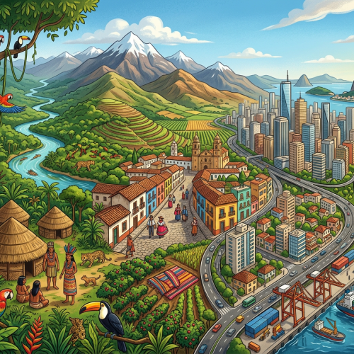 Тест по географии: Латинская Америка. Меняющийся облик (11 класс)