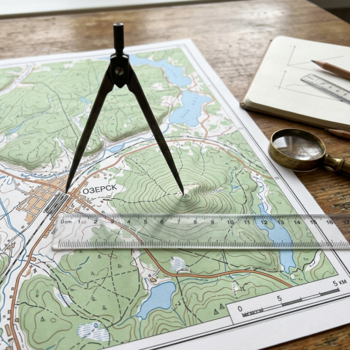 Тест по географии: Измеряем расстояния с помощью масштаба (5-6 класс)