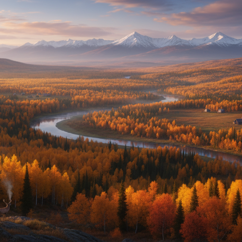Тест по окружающему миру: На просторах Сибири (4 класс)