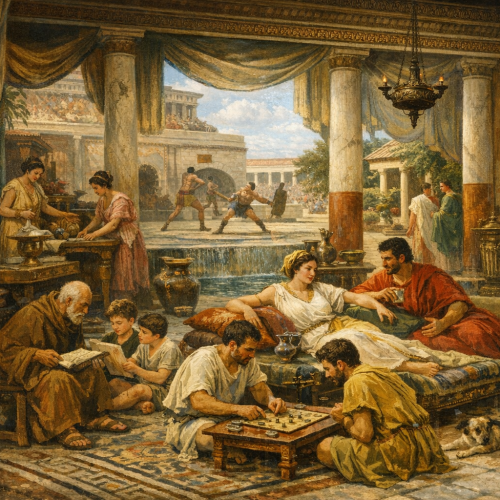 Тест по истории: Быт и досуг древних римлян (5 класс)