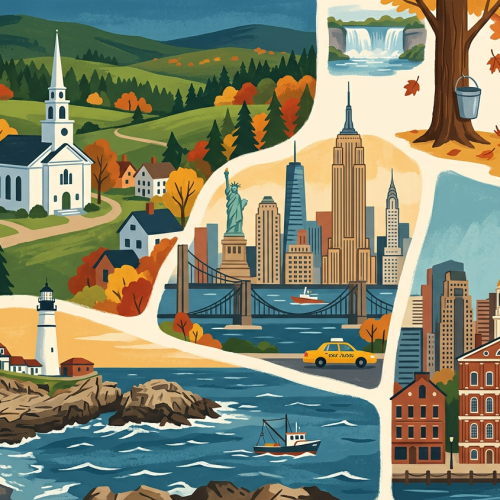 Тест по географии: США. Северо-Восток (11 класс)