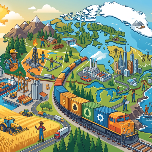 Тест по географии: Канада. Экономика (11 класс)