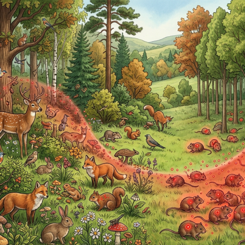 Тест по биологии: Влияние видового разнообразия сообщества на распространение эпидемий (11 класс)