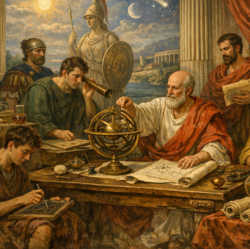 Тест по истории: Развитие наук в Древнем Риме (классы)