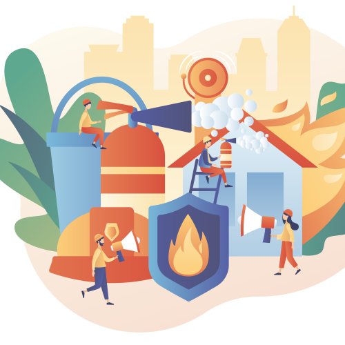 Тест по ОБЖ: Пожарная безопасность и поведение при пожаре (3 класс)