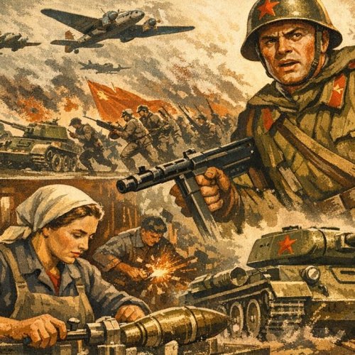 Тест по окружающему миру: «Всё для фронта! Всё для победы!» (4 класс)