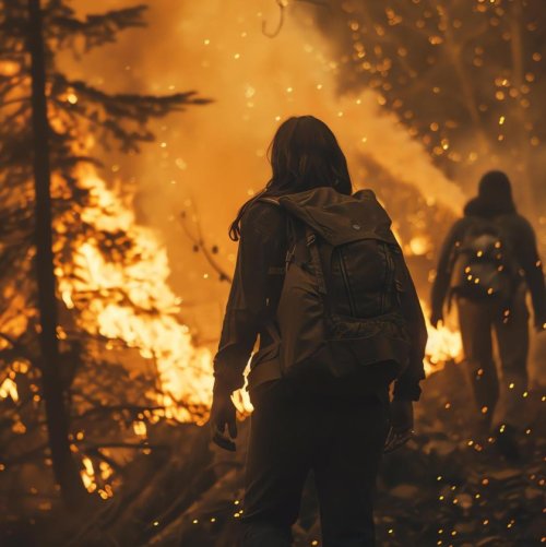 Тест по ОБЖ: Правила безопасности при возникновении лесных и торфяных пожаров (7 класс)