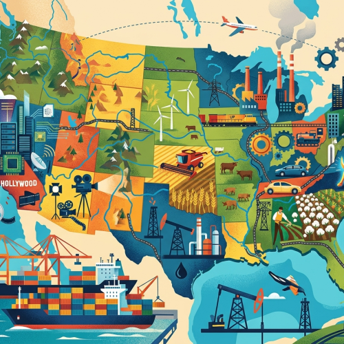 Тест по географии: Экономика США (11 класс)