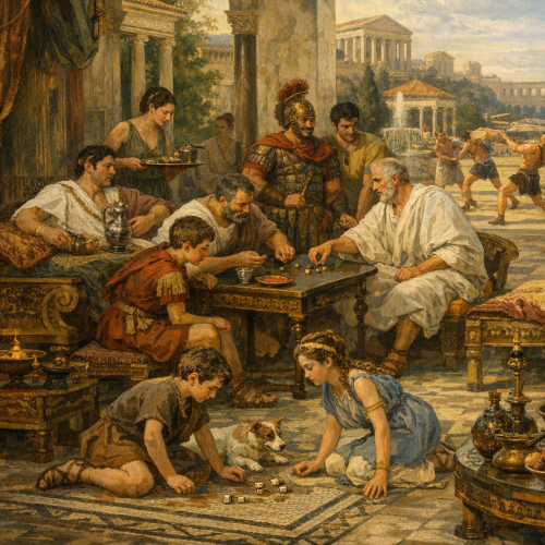 Тест по истории: Досуг римлян в Древнем Риме (5 класс)