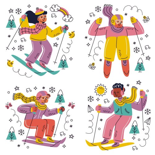 Тест по физкультуре: Все на лыжи! (1-4 класс)