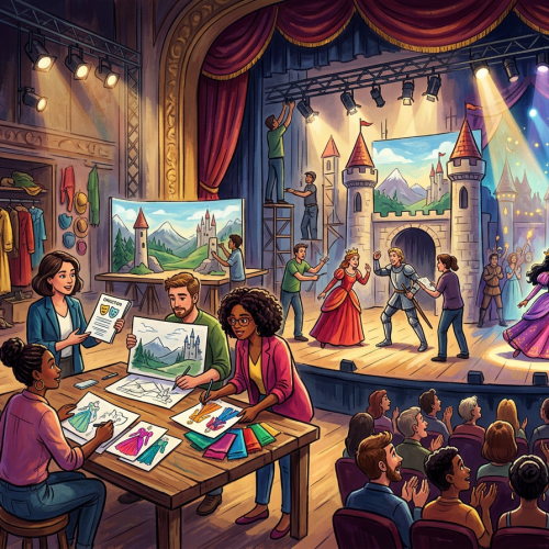 Тест по ИЗО: Спектакль: от замысла к воплощению (8 класс)