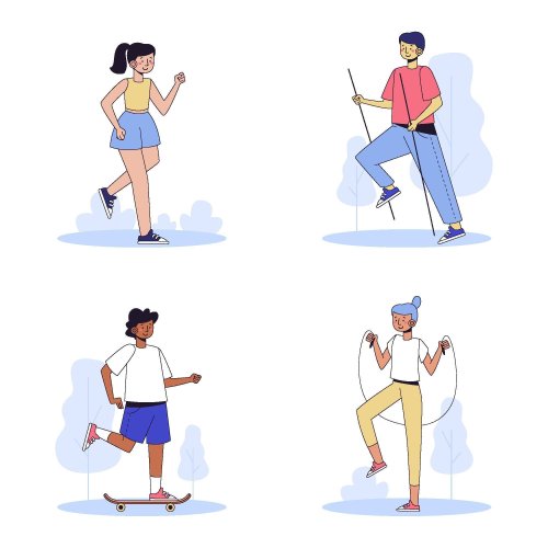 Тест по физкультуре: Бег, ходьба, прыжки, метание (1-4 класс)