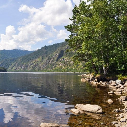 Тест по географии: Енисей. Два описания великой сибирской реки (5-6 класс)