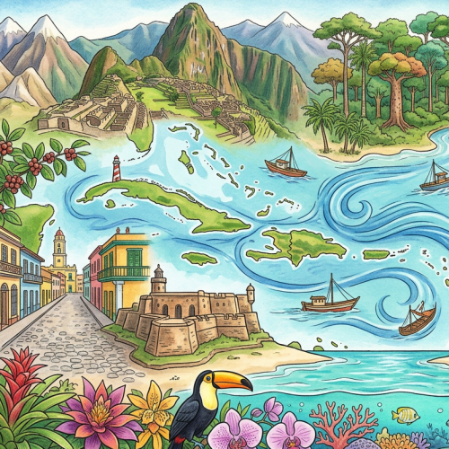 Тест по географии: Латинская Америка. Карибский регион (11 класс)