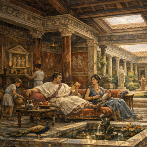 Тест по истории: Дом римлянина в Древнем Риме (5 класс)