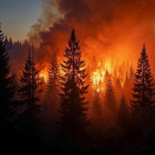 Тест по ОБЖ: Природные пожары (7 класс)